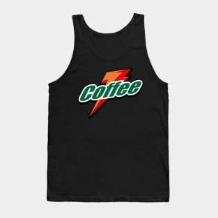 Coffee Cool Energy Drink Logo Parody For Coffee Lovers Tank Top